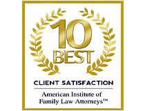 10 Best, Client Satisfaction, American Institute of Family Law Attorneys