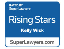 Rated By Super Lawyers, Rising Stars, Kelly Wick, SuperLawyers.com